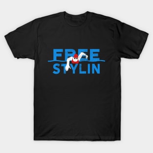 Freestylin Womens Swimming T-Shirt